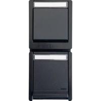 N & L 27633 Compleet Opbouw spatwaterdicht Zwart 1 stuk(s) - thumbnail