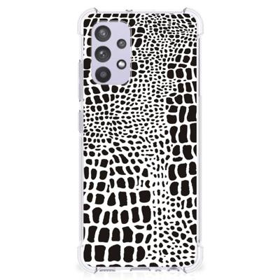 Samsung Galaxy A32 4G | A32 5G Enterprise Editie Case Anti-shock Slangenprint Samsung Galaxy A32 4G | A32 5G Enterprise Editie Case Anti-shock Slangenprint