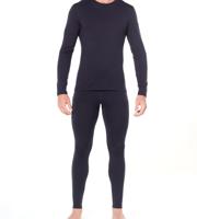 Icebreaker Merino 200 Oasis Thermobroek Heren Black L - thumbnail