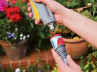 Hozelock 2035 Slangstuk met waterstop Ø 12,5 & 15mm - thumbnail