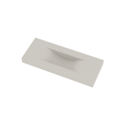 Wastafel Ideavit Solidvolo 120x48x11 cm Solid Surface Mat Wit Ideavit Wastafel Ideavit Solidvolo 120x48x11 cm Solid Surface Mat Wit Ideavit