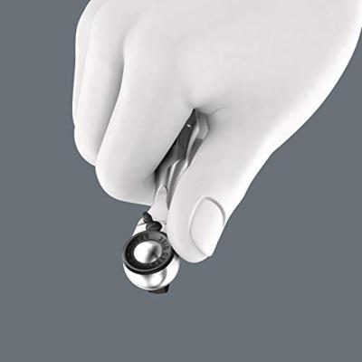 Wera 8008 A Zyklop Mini 3 ratel met 1/4"-aandrijving - thumbnail