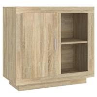 Dressoir 80x40x75 cm sonoma eikenkleurig - thumbnail