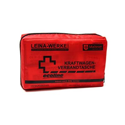 LEINA-WERKE ehbo tas "compact ecoline" first aid bag nylon red din 13164 - thumbnail