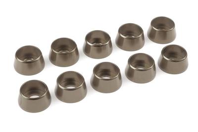 Aluminium Washer voor M5 Socket Head Screws (BD: 12mm) - Gun Metal - 10st