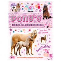 Rebo Publishers Dierenvriendjes - pony&apos;s sticker- en activiteitenboek - thumbnail