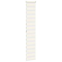 VidaXL Zebra rolgordijn 50x200 cm stofbreedte 45,9cm marmerbeige - thumbnail