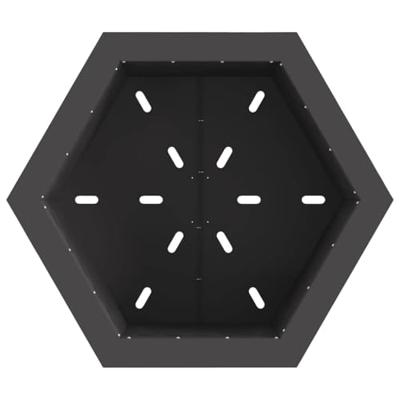 Vuurkorf Zwart 58 x 58 x 51 cm Koudgewalst staal