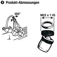 Cornat Spaarperlator Scharn.M22X1 7.5L Ch - TECWS611 - thumbnail