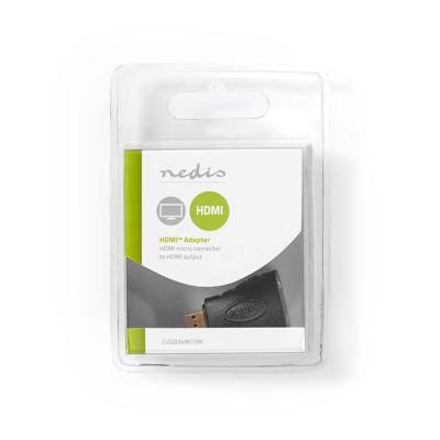 Nedis HDMI-Adapter | HDMI Micro-Connector | HDMI Female | 1 stuks - CVGB34907BK CVGB34907BK - thumbnail