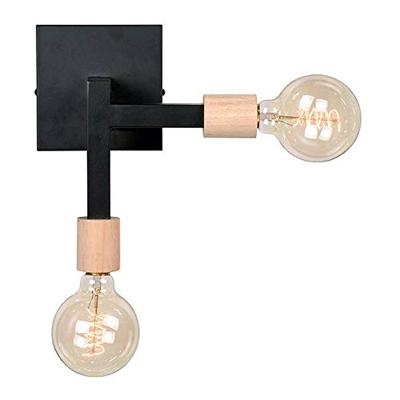 LABEL51 Wandlamp 'Loco', Metaal, kleur Zwart