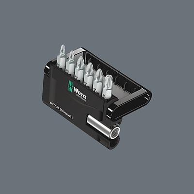 Wera Bit-Check 7 PZ Universal 1 05056296001 Bitset 7-delig