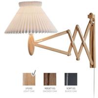 LE KLINT Sax 224-1/17 Wandlamp - Licht eiken met papieren kap - Wit - thumbnail