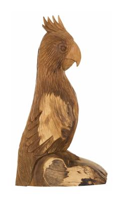 MUST Living Decoratie 'Rio' Papegaai, Teakhout MUST Living Decoratie 'Rio' Papegaai, Teakhout
