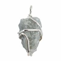 Ruwe Edelsteen Hanger Groene Aventurijn Wikkel - thumbnail