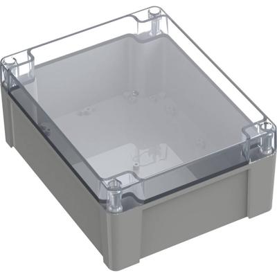 TRU COMPONENTS TC-10861048 Universele behuizing 240 x 191.30 x 105.60 Polycarbonaat Lichtgrijs 1 stuk(s)
