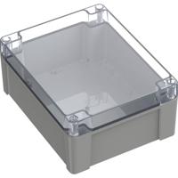 TRU COMPONENTS TC-10861048 Universele behuizing 240 x 191.30 x 105.60 Polycarbonaat Lichtgrijs 1 stuk(s) - thumbnail