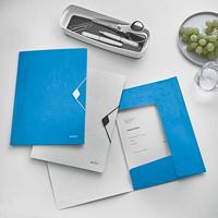 Leitz Elastomap WOW 4599 4599-00-36 DIN A4 Blauw 1 stuk(s) - thumbnail