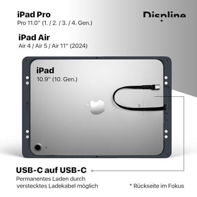 Displine Companion Wall 2.0 Tablet muurhouder Apple iPad 10.9 (10. Gen.), iPad Air 10.9 (4./5. Gen.), iPad Pro 11 (1./2./3./4. Gen.) 27,7 cm (10,9) - 27,9 cm