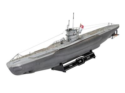 Das Boot Model Kit Gift Set 1/144 U-Boot U96 Typ VII C 40th Anniversary 46 cm