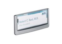 Durable Deur-/infobord | B149xH52,5 mm | controlevenster acrylglas | achterdeel ABS grafiet | 1 stuk - 486037 486037 - thumbnail