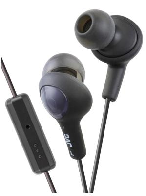 JVC HAFR6B Gumy Plus hoogwaardige hoofdtelefoon (zwart)