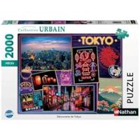Nathan-puzzel 2000 stukjes - Ontdekking van Tokio - 4005555010913 - Vanaf 14 jaar - thumbnail