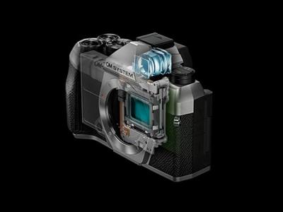 OM SYSTEM OM-5 Mark II body zilver