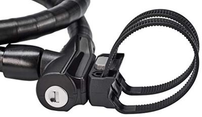 Trelock PK Pantserkabelslot 360/100/19mm Zwart