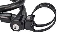 Trelock PK Pantserkabelslot 360/100/19mm Zwart - thumbnail