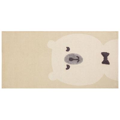 Beliani - SIMAU - Vloerkleed - Beige - Katoen Beliani - SIMAU - Vloerkleed - Beige - Katoen