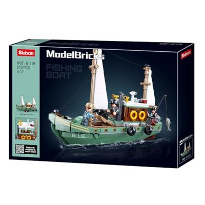 Sluban Modelbricks vissersboot (m38-b1119)