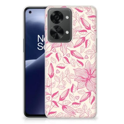 OnePlus Nord 2T | TPU Case | Pink Flowers