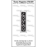 Crealies • texto negativo coucou (verticaal) - thumbnail