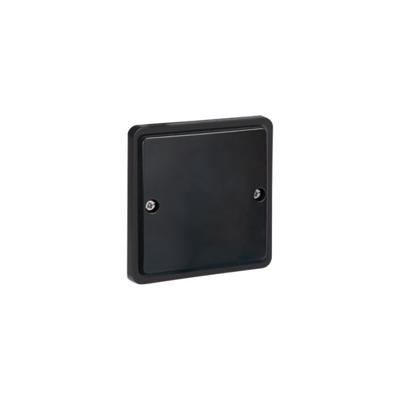 Niko New Hydro blindplaat zwart IP55 761-38500