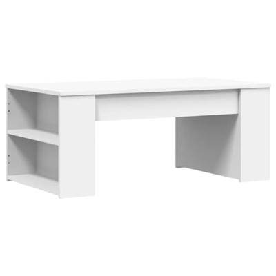 Salontafel 102x50x42 cm bewerkt hout zwart