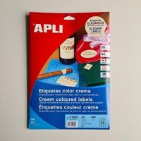 Apli laser A4 creme 70x37mm 20vel - thumbnail