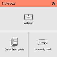 HP 320 FHD Webcam - thumbnail