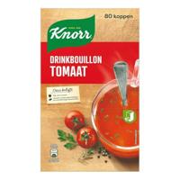 Knorr drinkbouillon tomaat, 175 ml, doos van 80 stuks - thumbnail