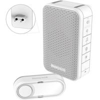 Honeywell DC313SP2 Draadloze plug-in deurbel met volumeregelaar en drukknop - thumbnail