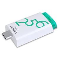 Philips USB 3.2 256GB Click Series Gen 1 USB-C USB flash drive USB Type-A 3.2 Gen 1 (3.1 Gen 1) Wit - thumbnail