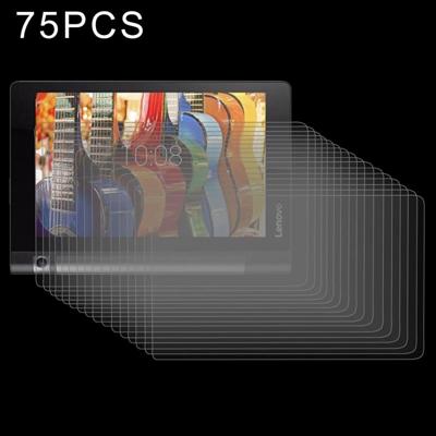 75 pc's voor Lenovo YOGA Tab 3 10 inch / YT3-X50F 0 0.3mm 9H hardheid getemperd glas scherm Film
