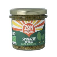 Zonnatura Groentespread spinazie bio 135 Gram - thumbnail