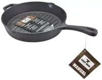 Dr. Grill Grillpan 26,5cm gietijzer - thumbnail