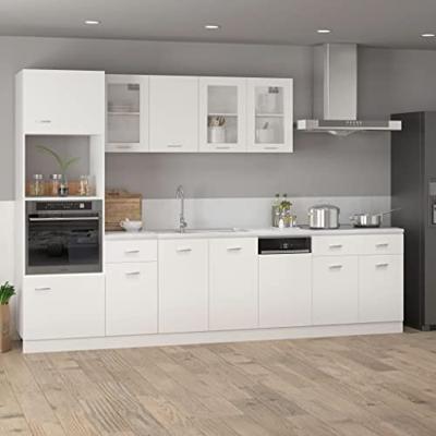 Onderkast met lade Lyon 80x46x81,5 cm bewerkt hout wit