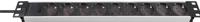 Brennenstuhl 1390007009 Alu-Line 19" PDU | Stekkerdoos Server | 16A met 9x Type F Stopcontacten | 2 meter - thumbnail