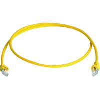 Telegärtner 100009131 RJ45 Netwerkkabel, patchkabel CAT 6A S/FTP 20.00 m Geel Vlambestendig, Halogeenvrij, UL gecertificeerd 1 stuk(s) - thumbnail