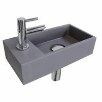 Fonteinset Versus Links Grijs RVS Ink - thumbnail