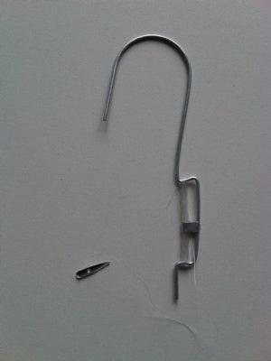 Mobilehanger -TL haak + nylondraad 100st