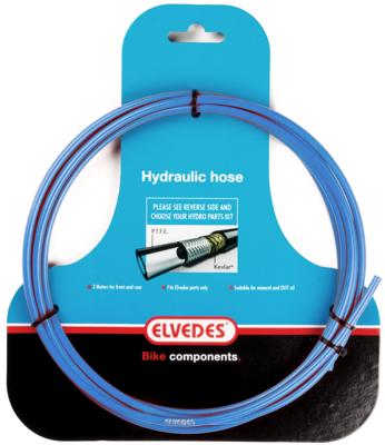 Elvedes Hydraulische leiding met ptfe voering en kevlar protectie - blauw (3 meter op kaart)